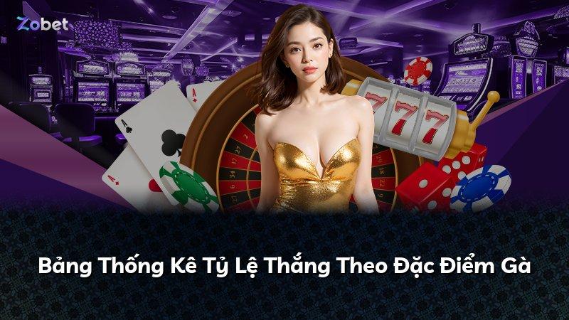 Bảng Thống Kê Tỷ Lệ Thắng Theo Đặc Điểm Gà