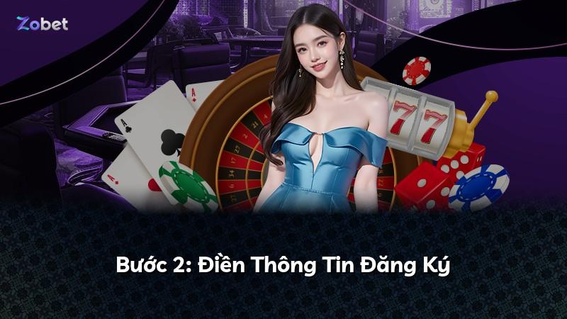 Bước 2: Điền Thông Tin Đăng Ký