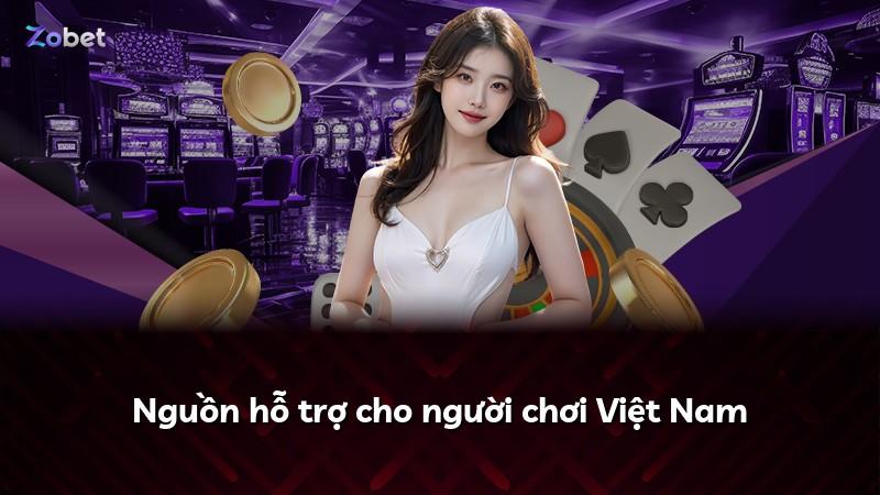 Nguồn hỗ trợ cho người chơi Việt Nam